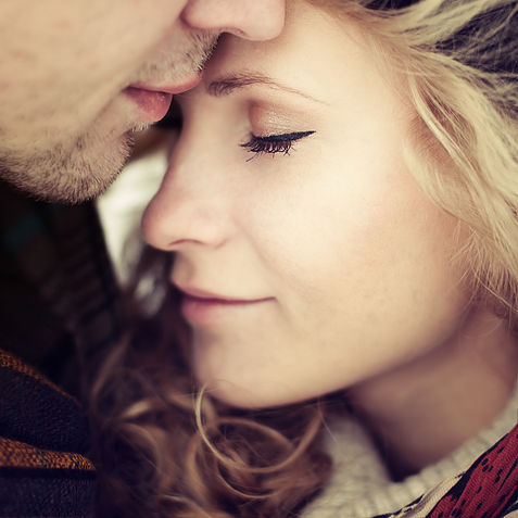 Couple in love Loving and tender couple in love. Couples therapy.